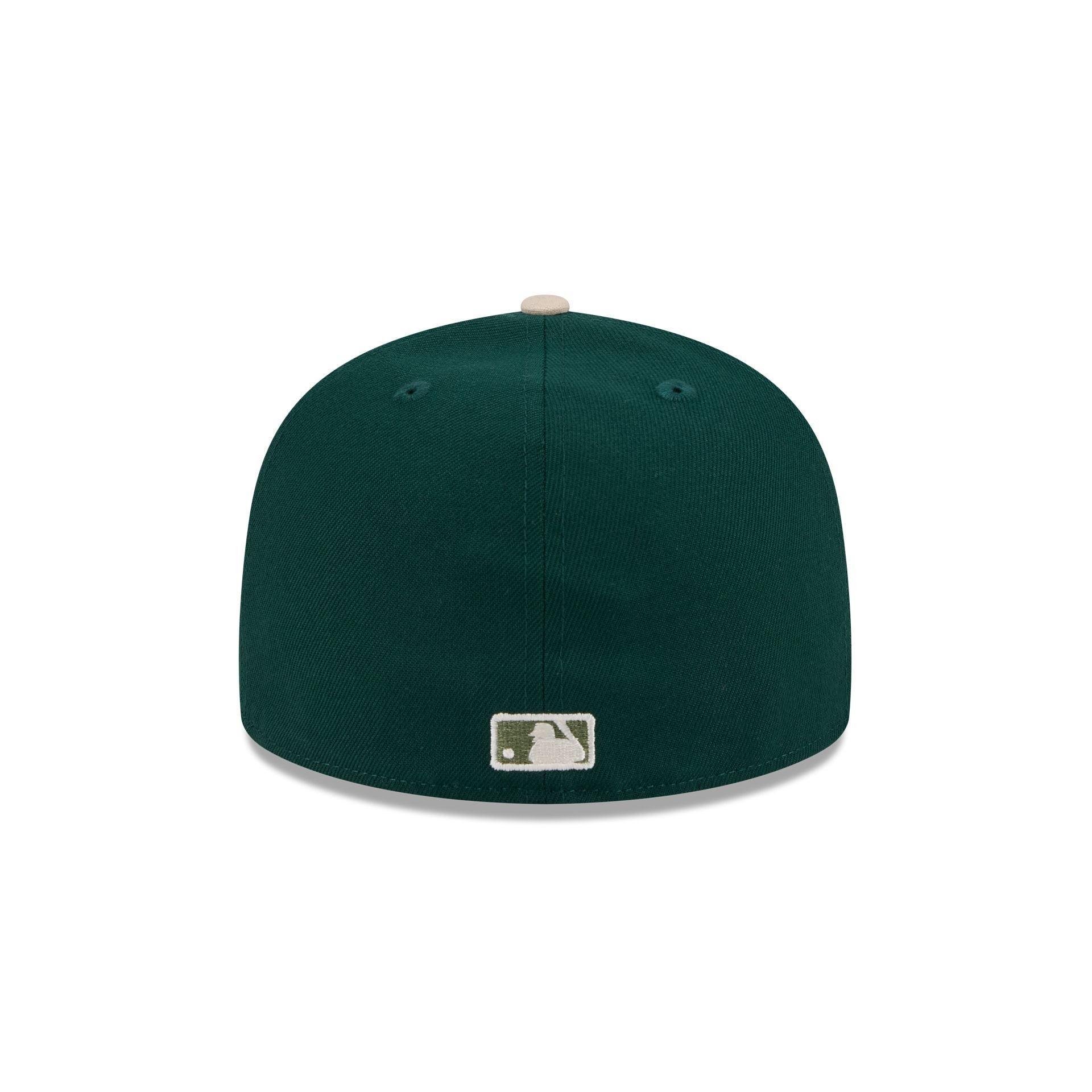 Oakland Athletics Canvas 59FIFTY A-Frame Fitted Hat Male Product Image