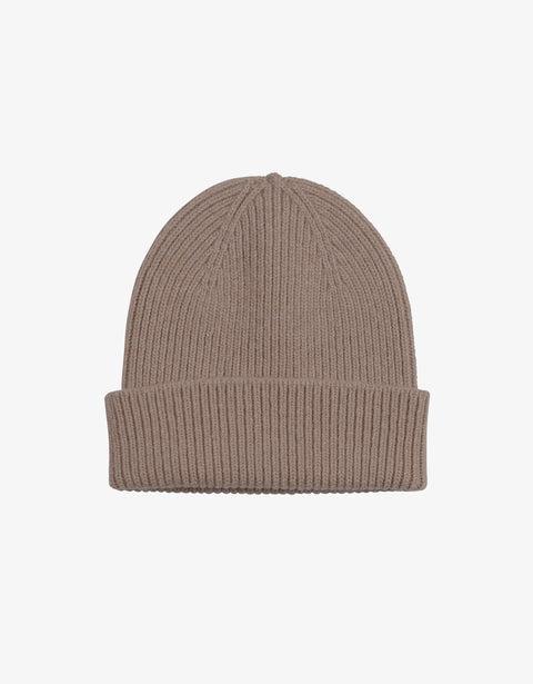 Merino Wool Beanie - Warm Taupe Product Image