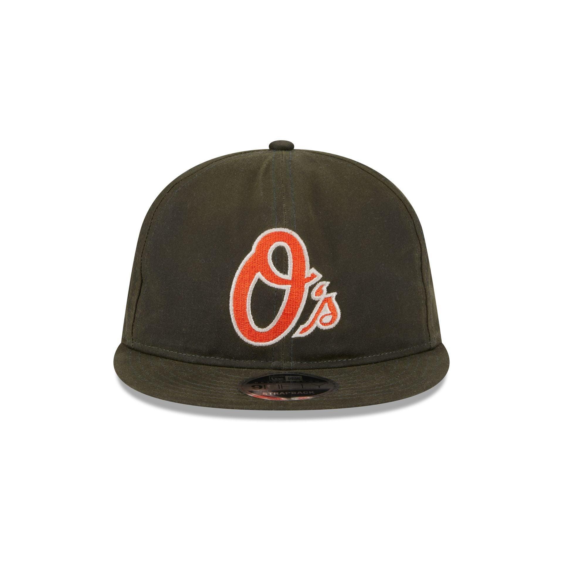 Baltimore Orioles Rifle Green Retro Crown 9FIFTY Adjustable Hat Male Product Image