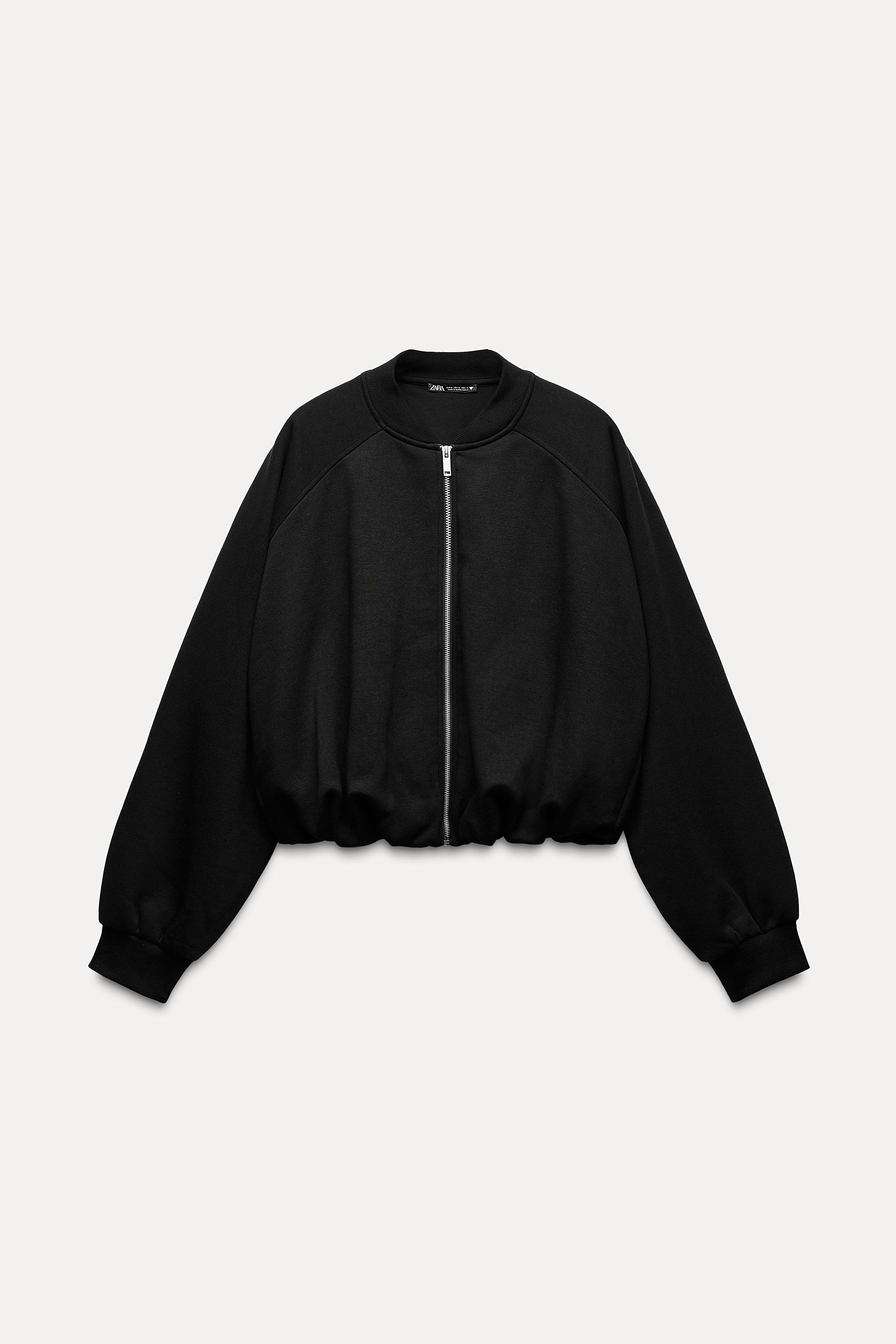 PLUSH BOMBER JACKET Product Image