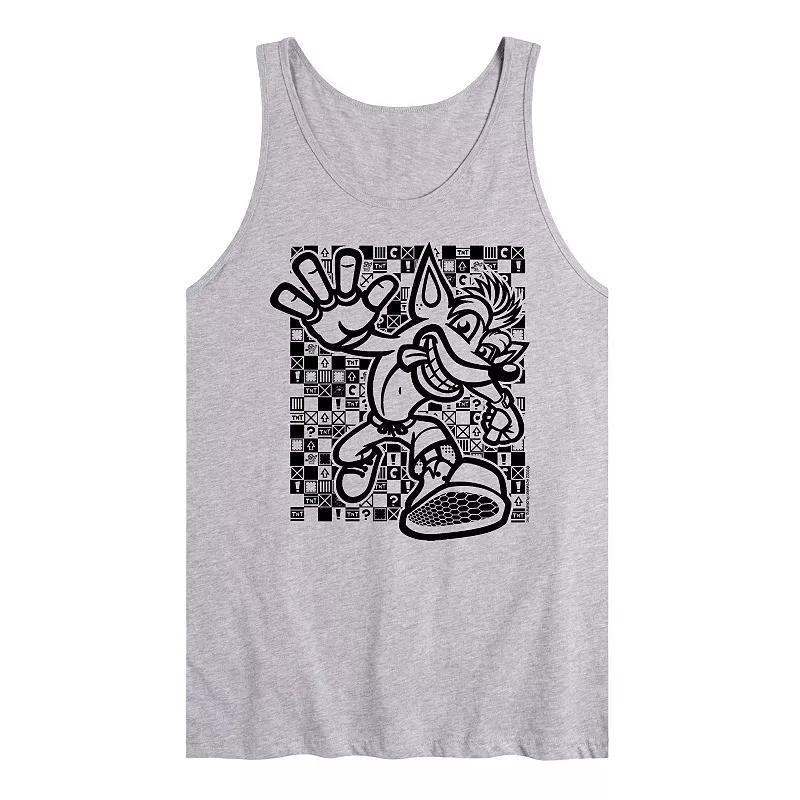 Mens Crash Bandicoot Tank Product Image