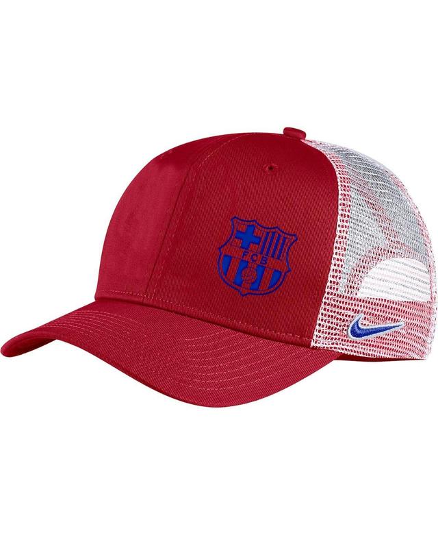 Mens Nike Crimson Barcelona Classic99 Trucker Snapback Hat Product Image