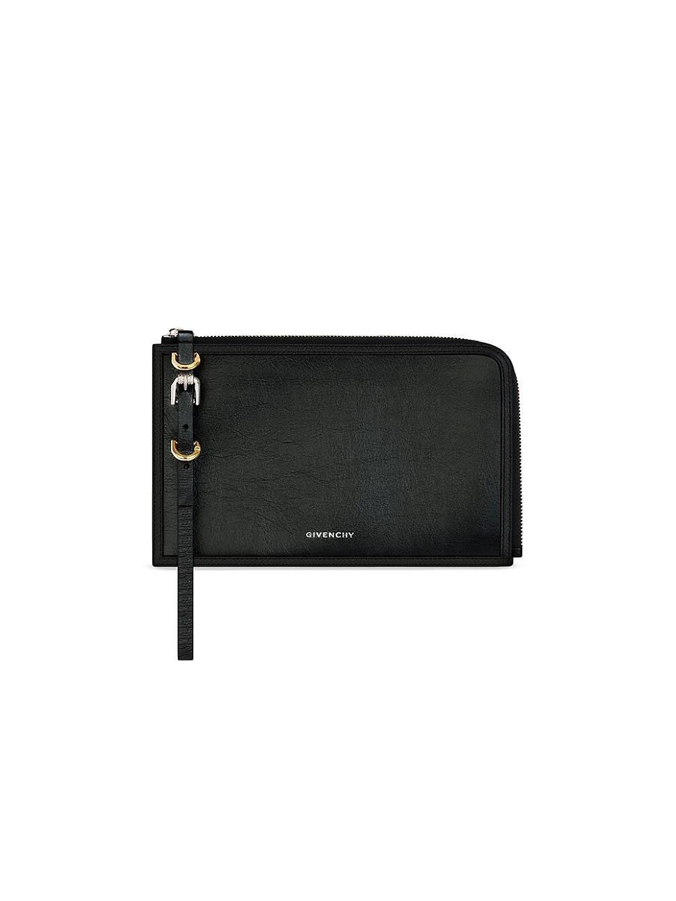 Womens Voyou Pouch in Leather Product Image