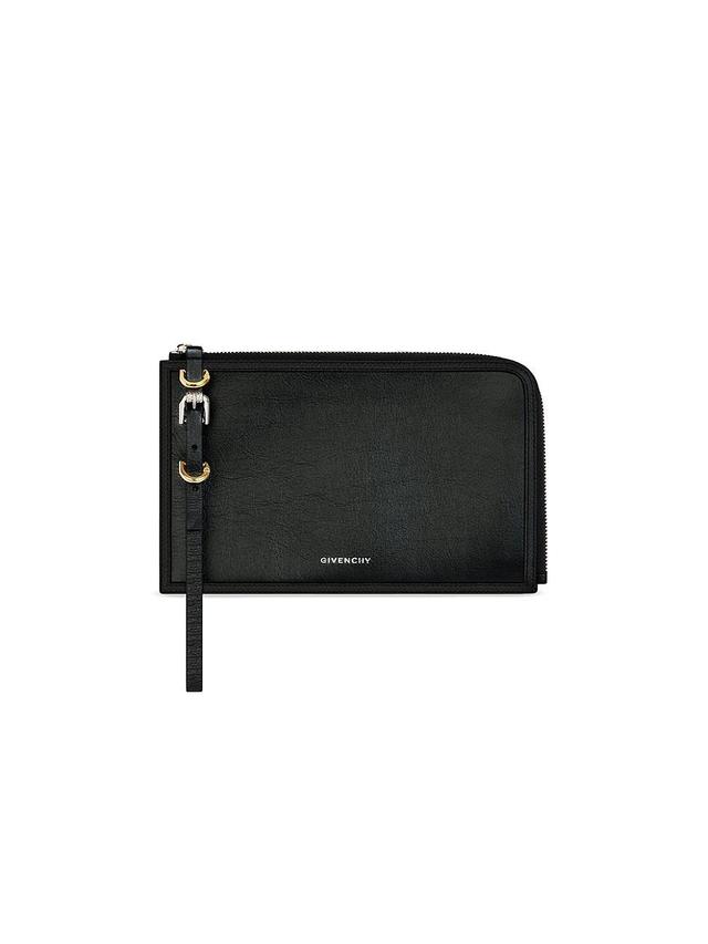 Womens Voyou Pouch in Leather Product Image