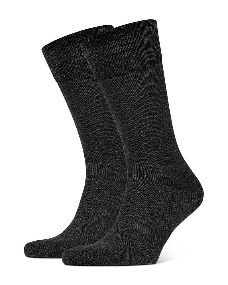 Falke Happy 2-Pack Socks (Black) Men's Low Cut Socks Shoes Product Image