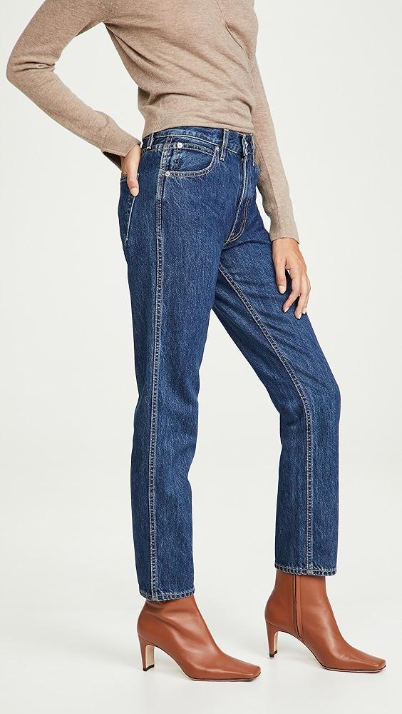 SLVRLAKE Virginia Tapered Leg Jeans | Shopbop Product Image