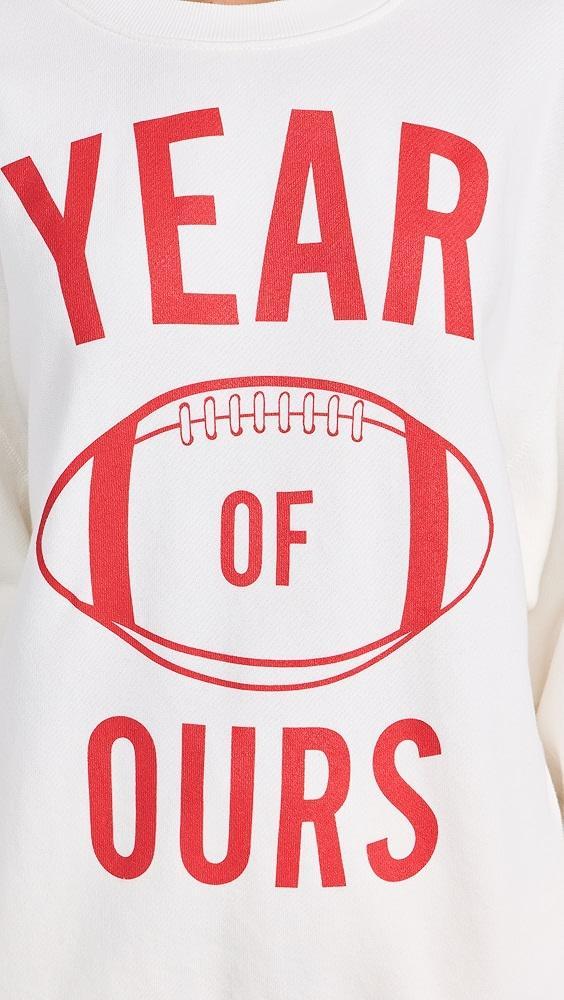 Year of Ours Year Football Sweatshirt | Shopbop Product Image