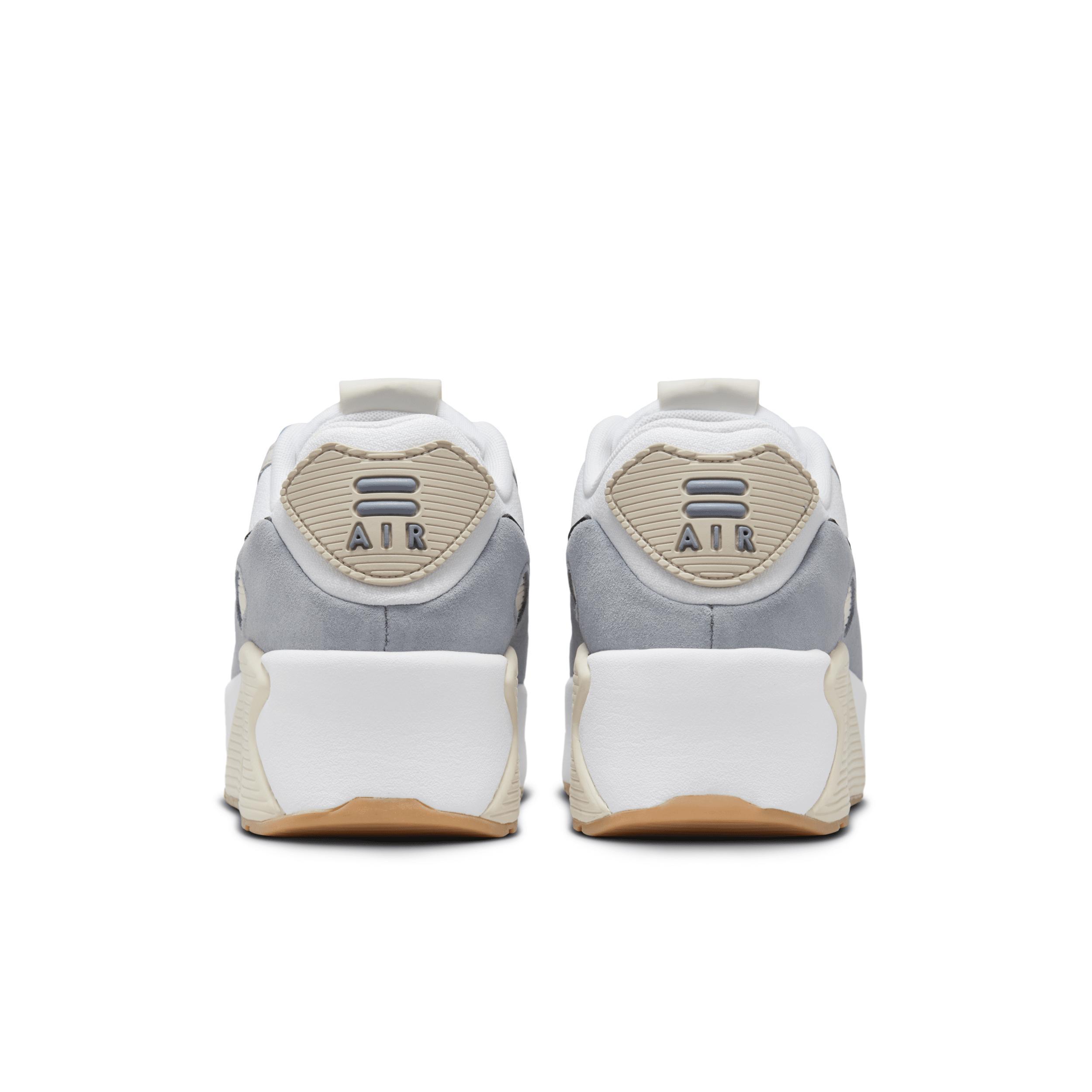 Nike Womens Air Max LV8 Casual Sneakers from Finish Line - White/Slate Product Image