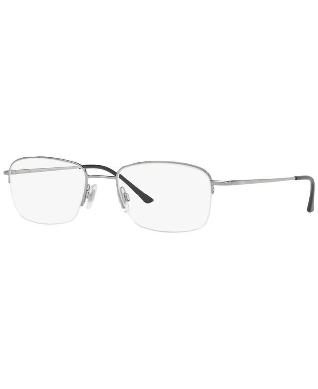 Polo Ralph Lauren PH1001 Mens Square Eyeglasses - Gunmetal Product Image