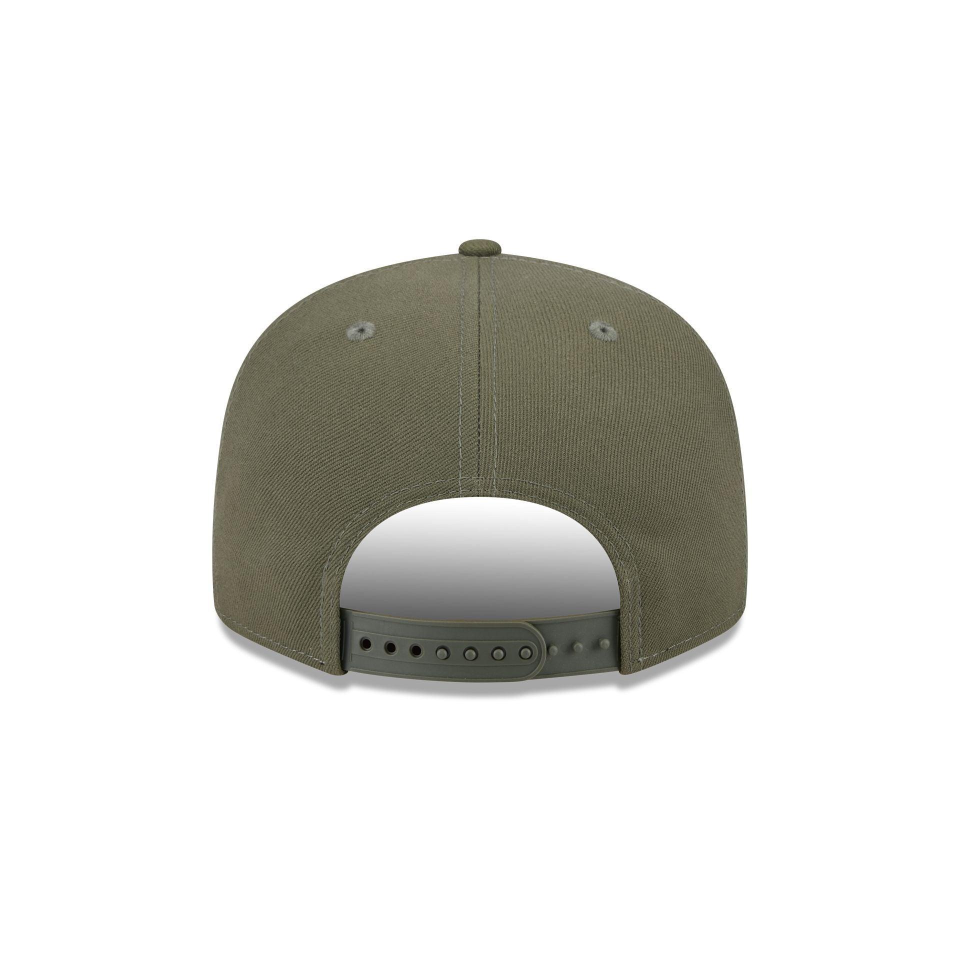 Los Angeles Dodgers Olive 9FIFTY Snapback Hat Male Product Image