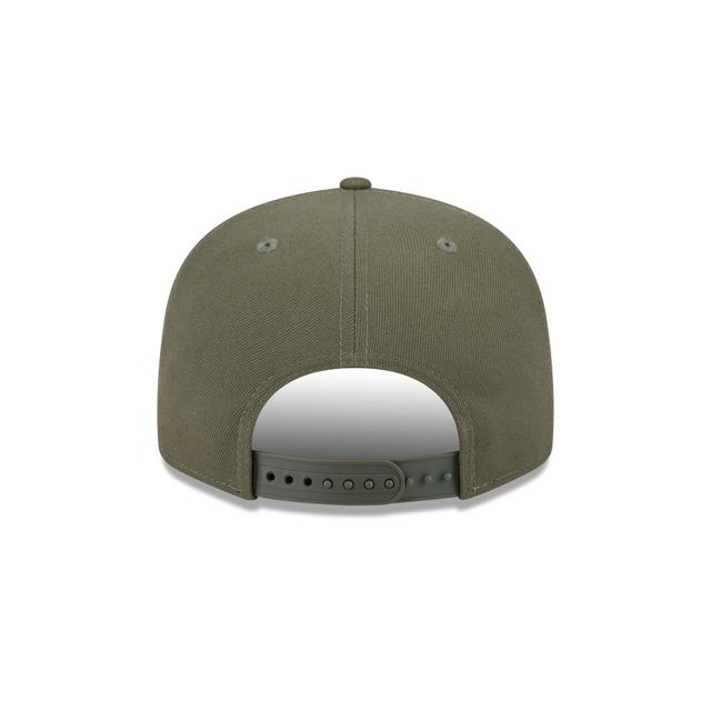 Los Angeles Dodgers Olive 9FIFTY Snapback Hat Male Product Image