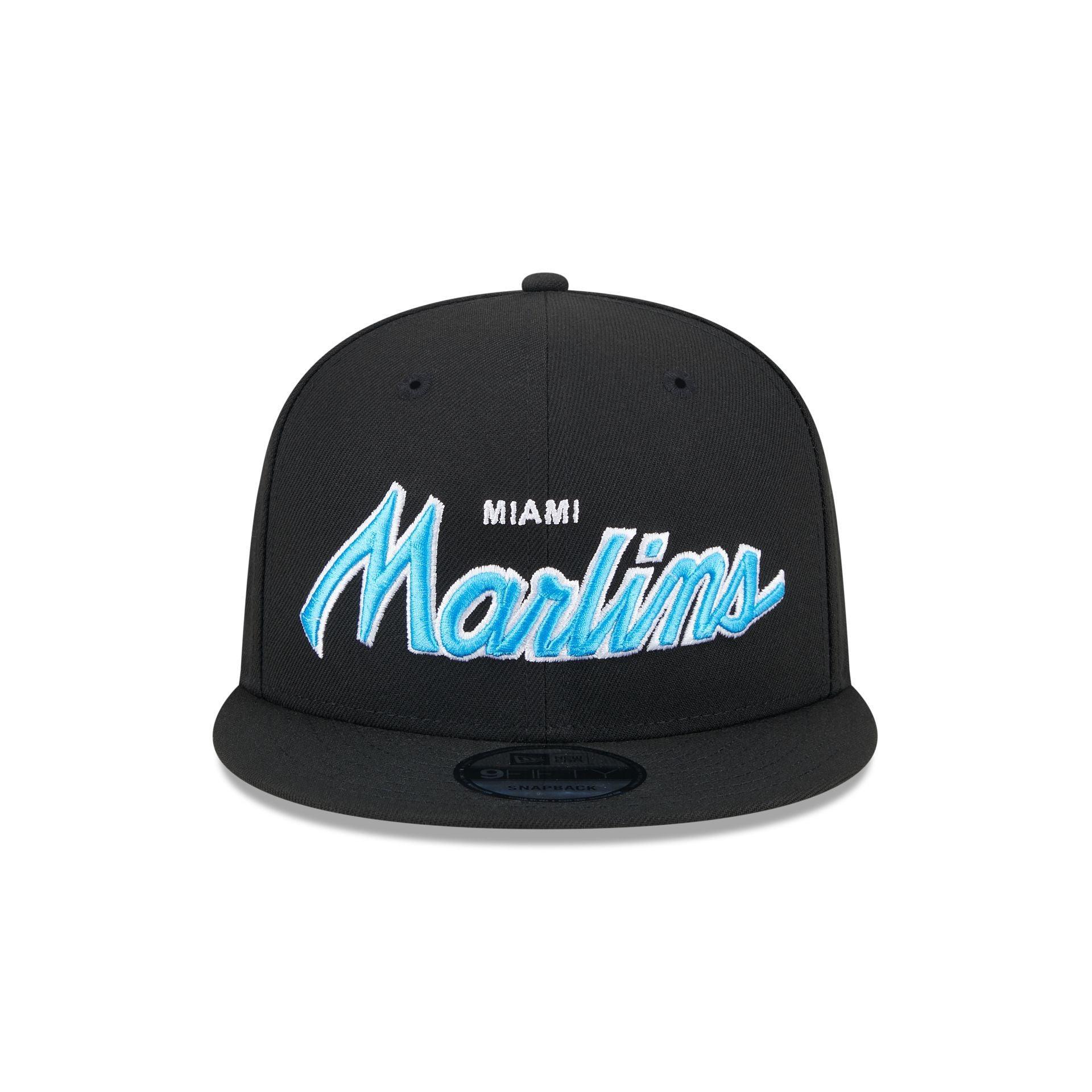 Miami Marlins Wordmark 9FIFTY Snapback Hat Male Product Image