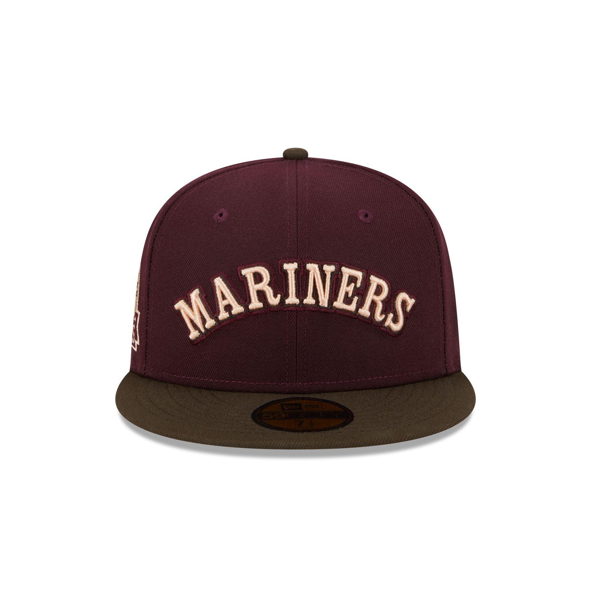 Seattle Mariners Berry Chocolate 59FIFTY Fitted Hat Male Product Image