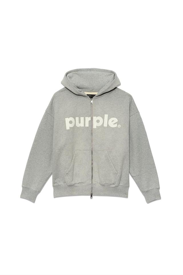 Lowercase Zip Up Hoodie Male Product Image