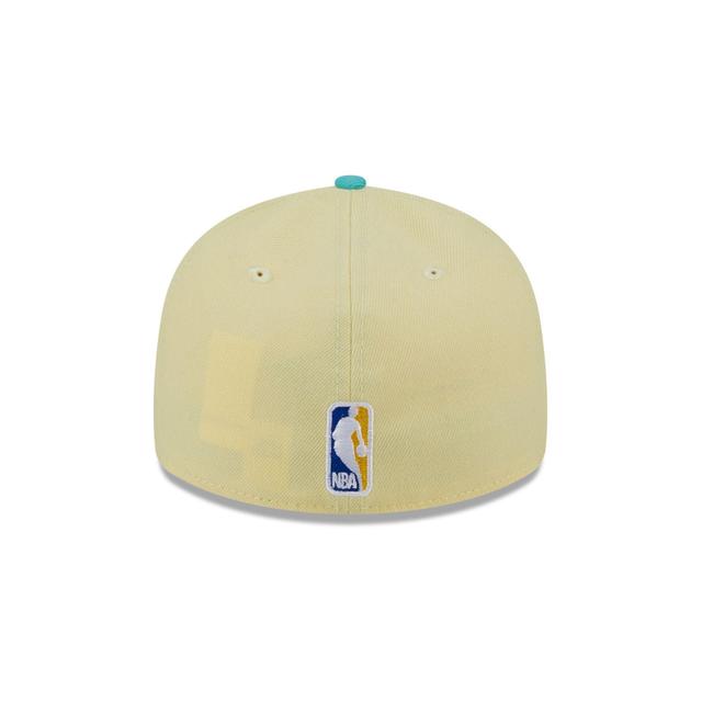 Golden State Warriors Soft Yellow Low Profile 59FIFTY Fitted Hat Male Product Image