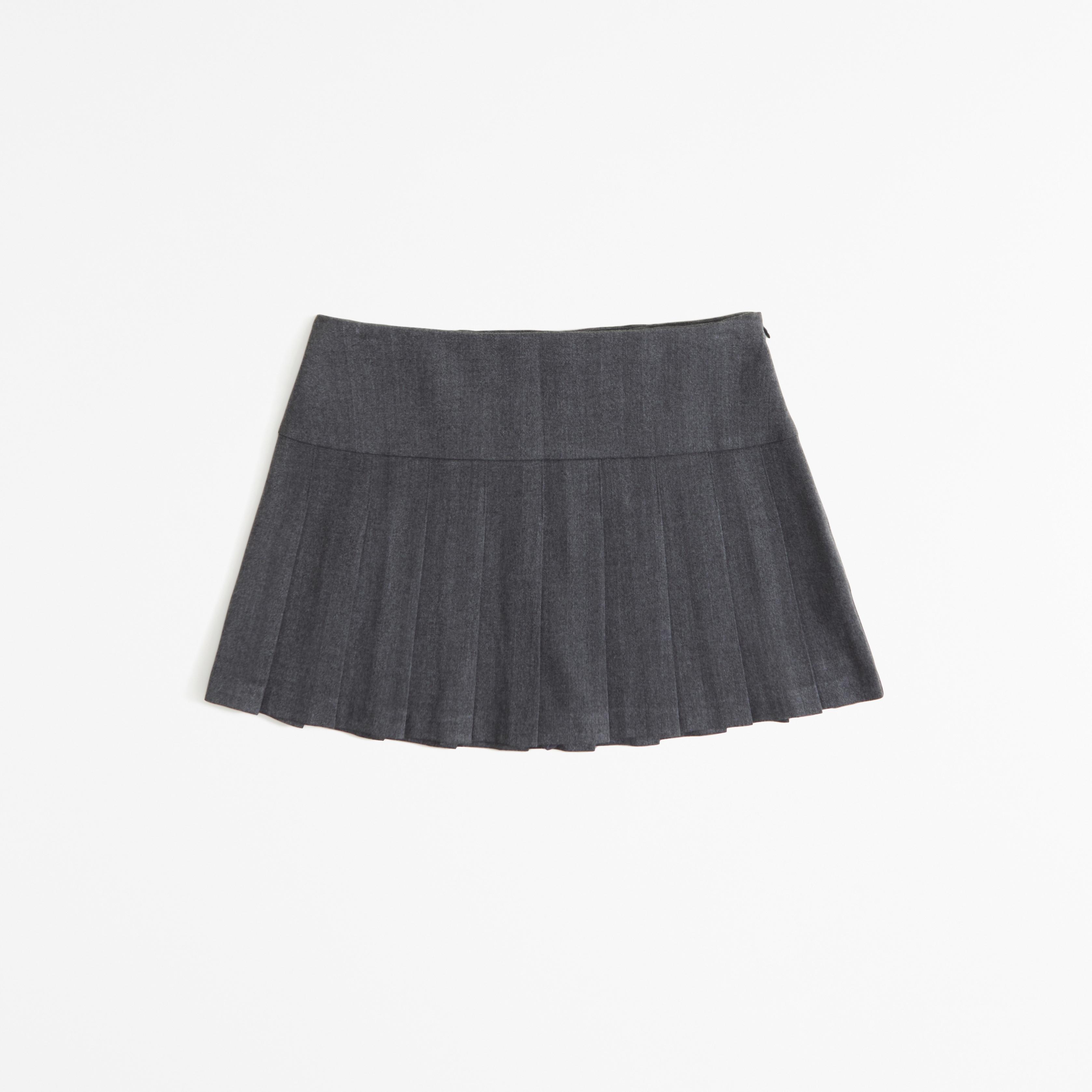 High Rise Pleated Mini Skort Product Image