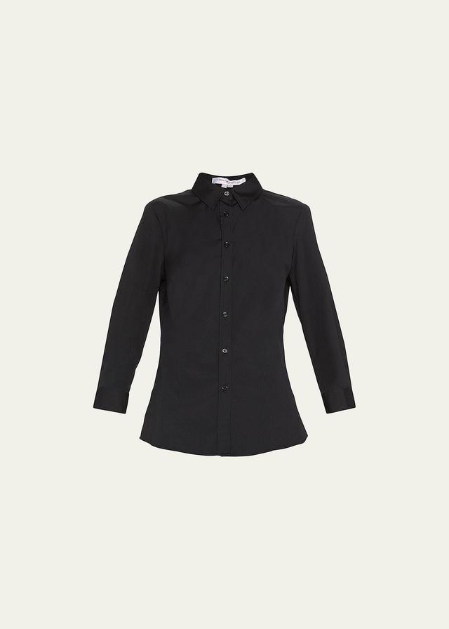 Womens Classic Cotton Blouse Product Image