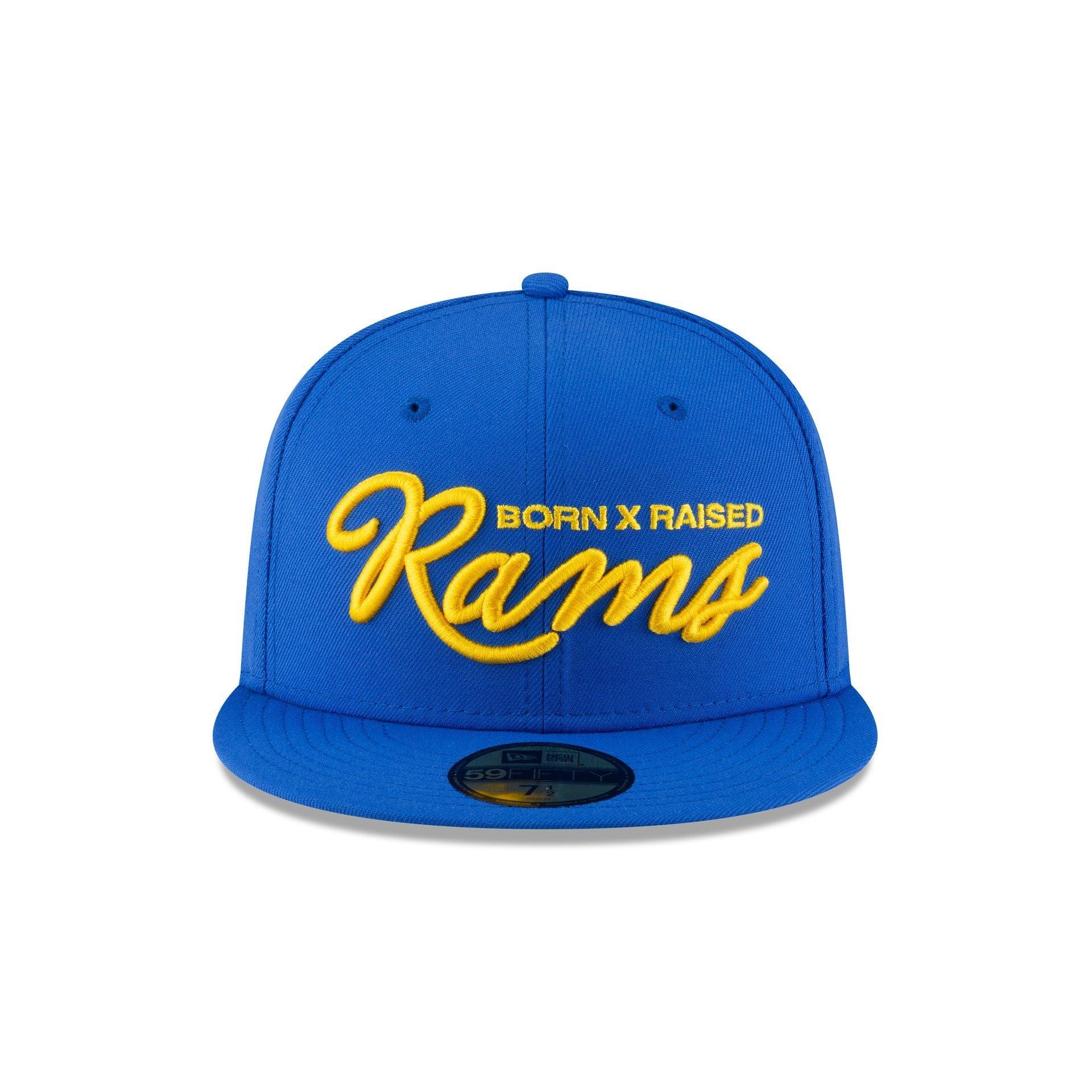 Born x Raised Los Angeles Rams Blue 59FIFTY Fitted Male Product Image