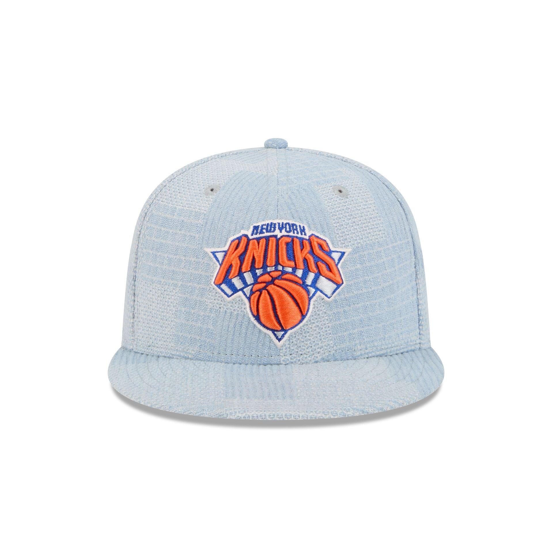 New York Knicks Denim Patchwork 9FIFTY Snapback Hat Male Product Image