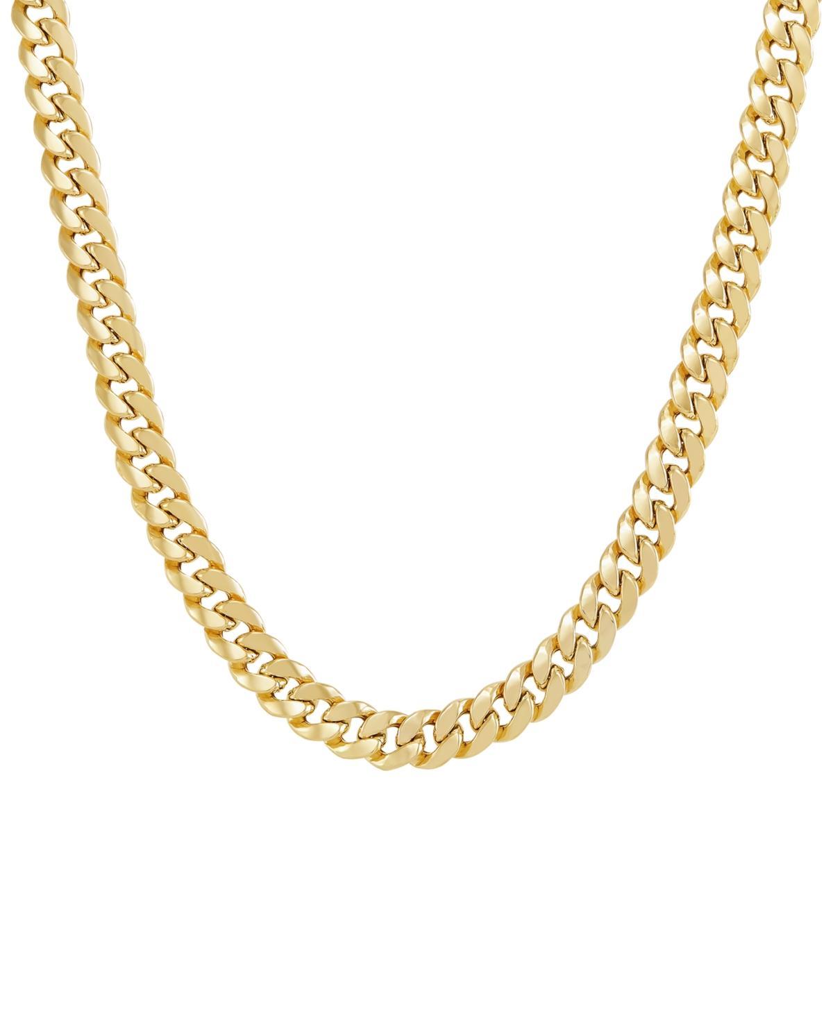 Polished Curb Chain Necklace 22 10K Yellow Gold Product Image