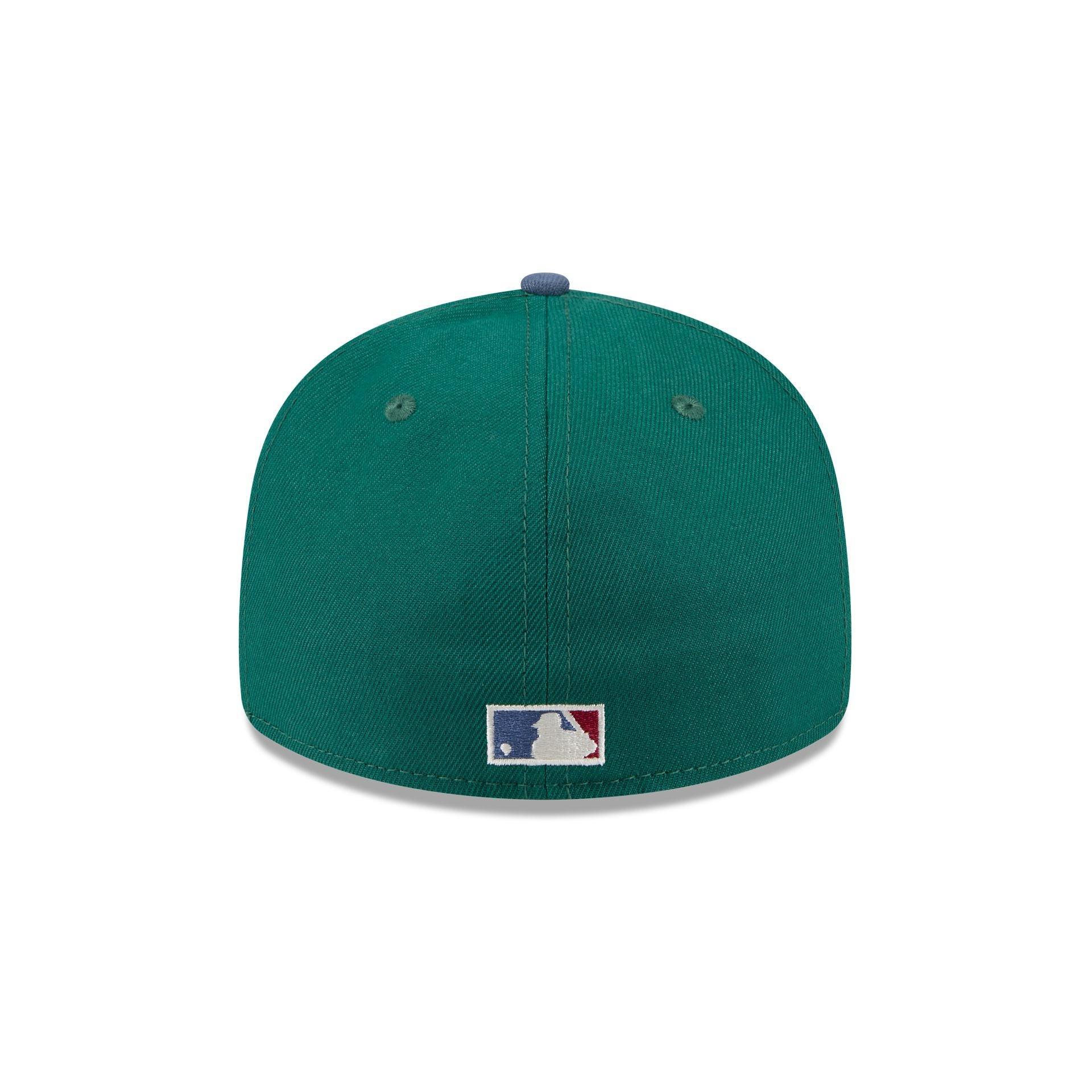 Chicago Cubs Green Gemstone Low Profile 59FIFTY Fitted Hat Male Product Image