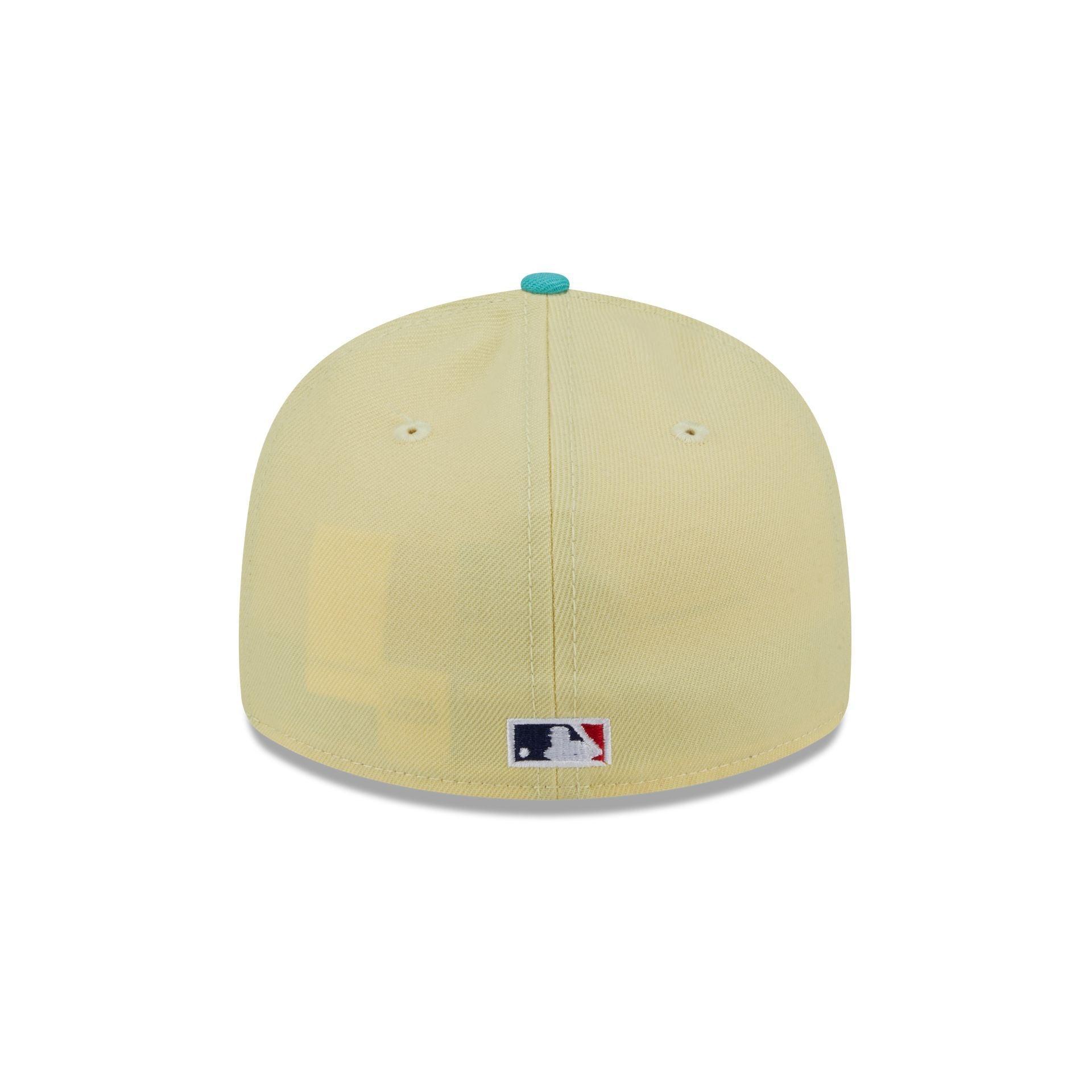 Chicago White Sox Soft Yellow Low Profile 59FIFTY Fitted Hat Male Product Image