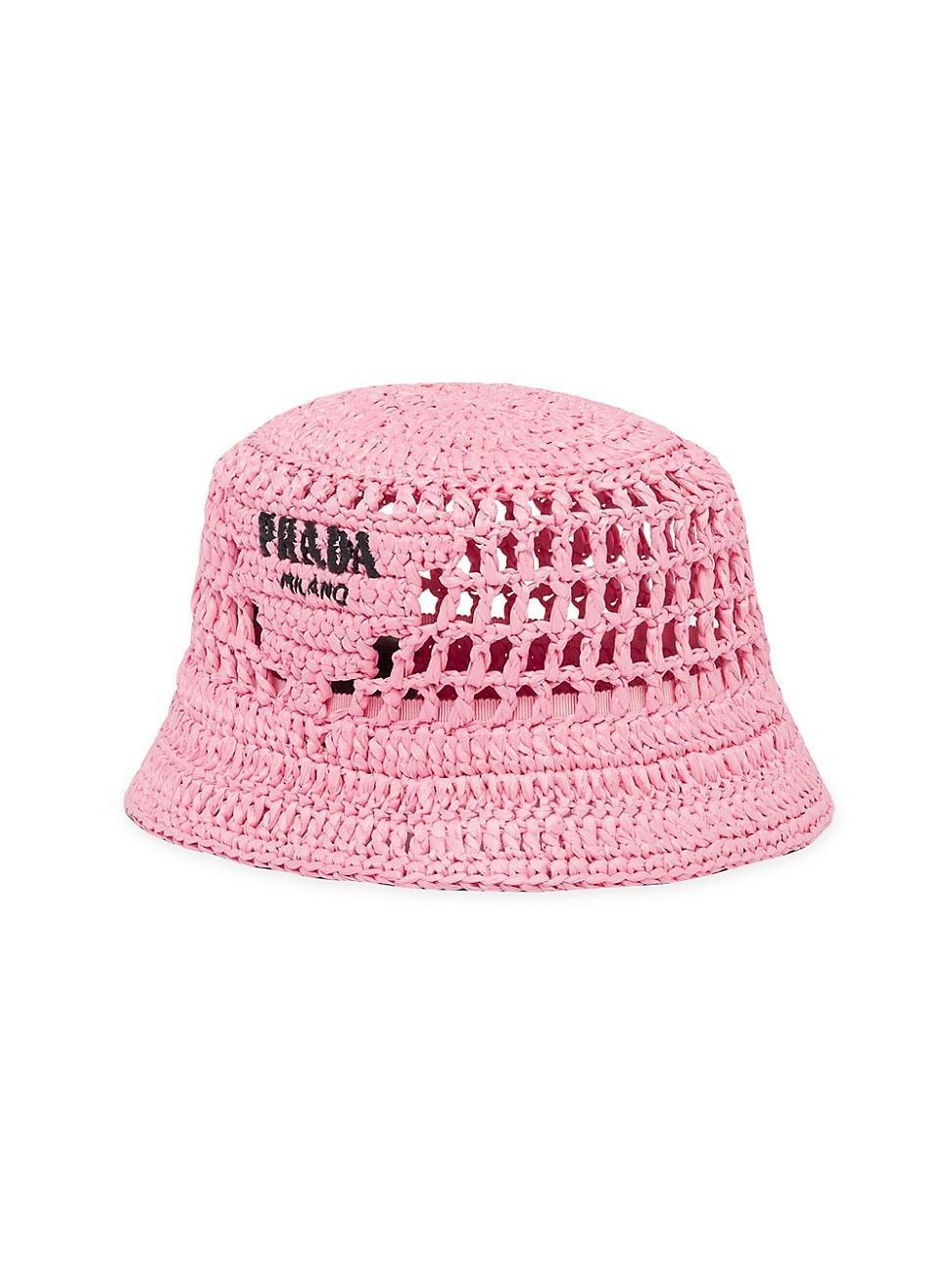 Womens Raffia Bucket Hat Product Image