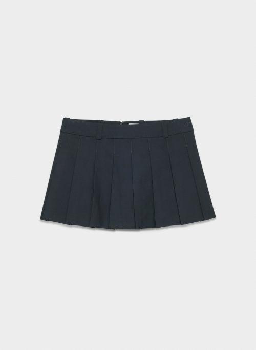 olive super lo-rise mini skirt Product Image