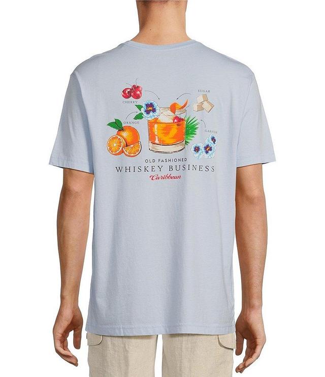 Caribbean Big & Tall Whiskey Business Short Sleeve Graphic T-Shirt Product Image