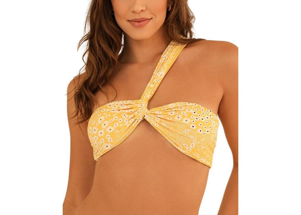 Dippin' Daisy's Women's Frankie Asymmetrical Bandeau Bikini Top Product Image