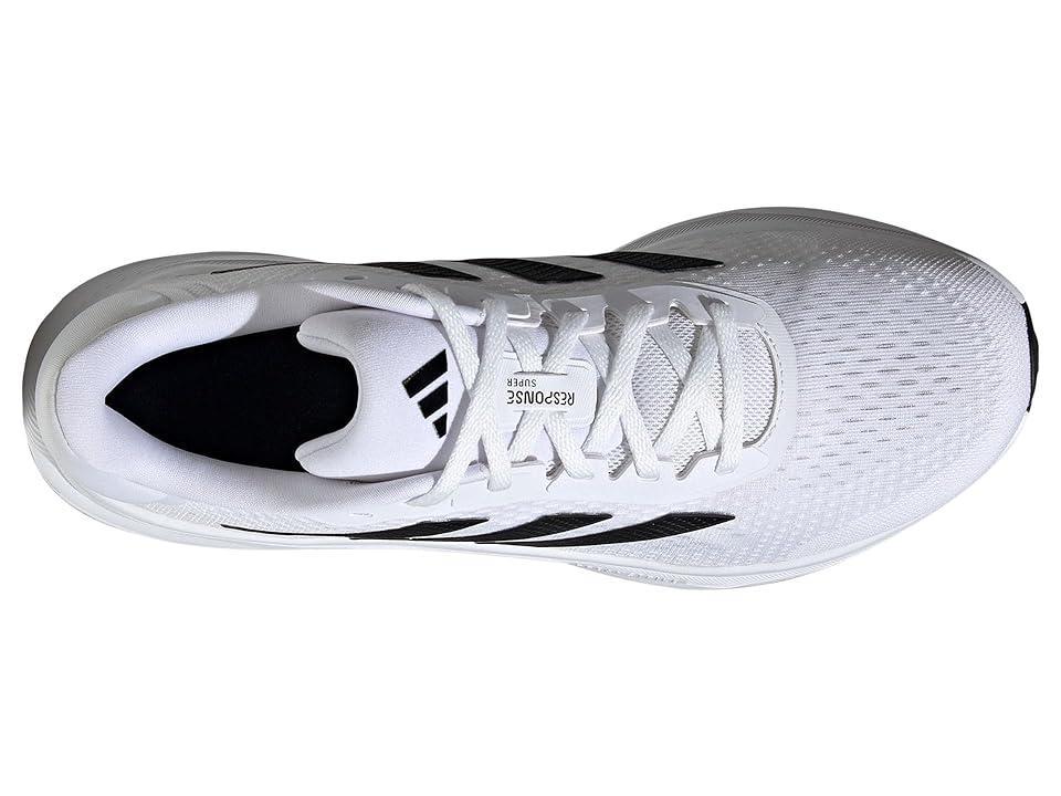 adidas Running Response Super Black/Halo Silver) Men's Shoes Product Image