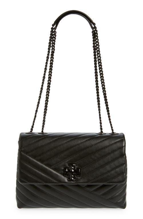 Tory Burch Kira Chevron Powder Coated Convertible Shoulder Bag Product Image