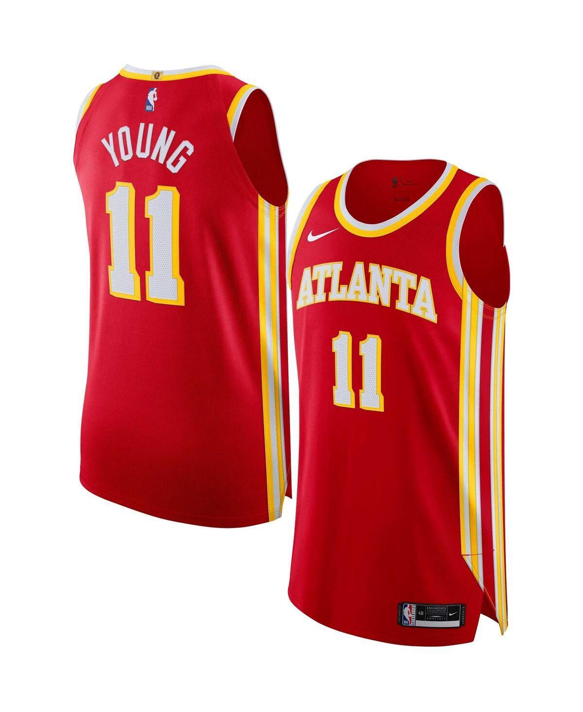 Mens Nike Trae Young Red Atlanta Hawks 2022/23 Authentic Player Jersey - Icon Edition - Red Product Image