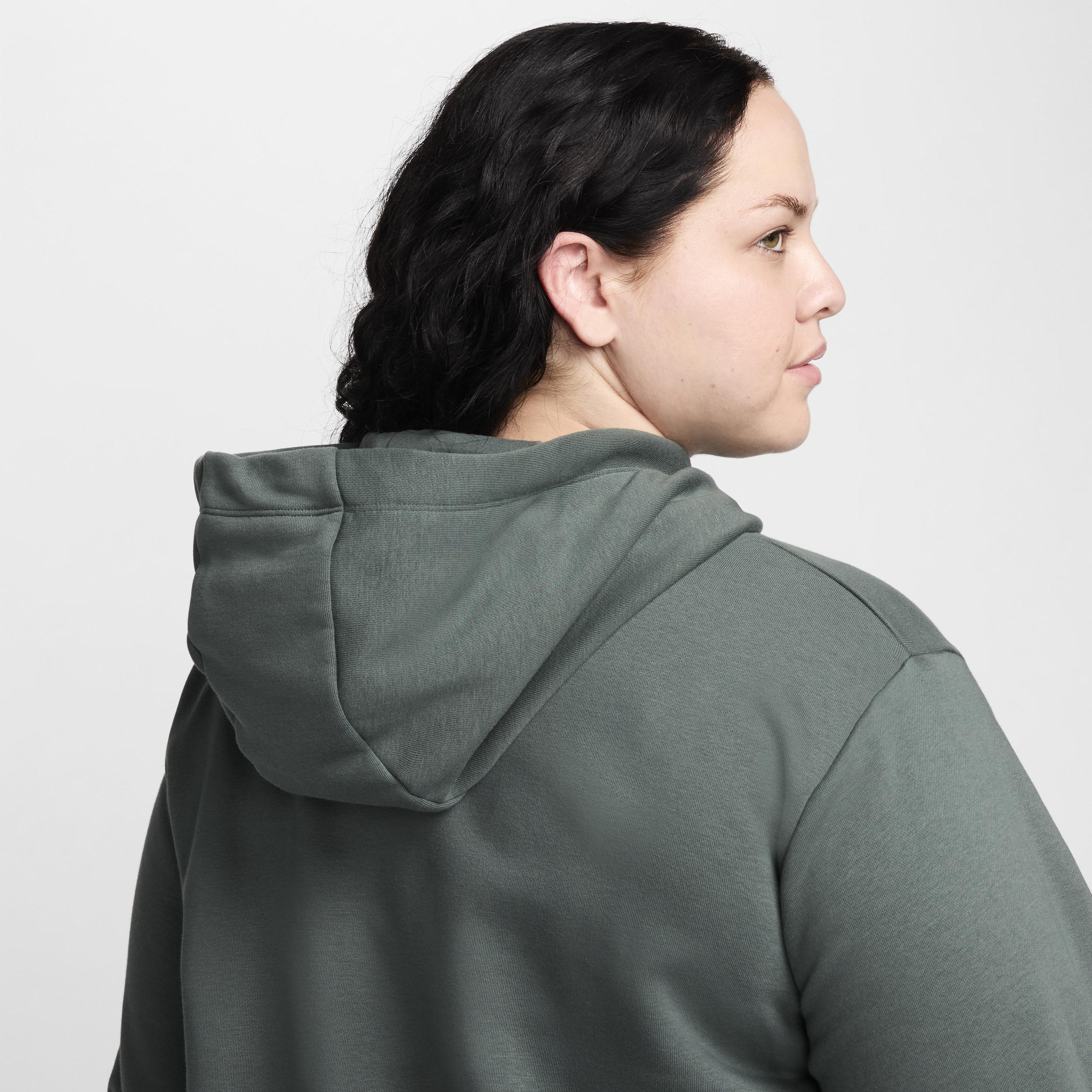 Womens Nike Sportswear Club Fleece Pullover Hoodie (Plus Size) Product Image