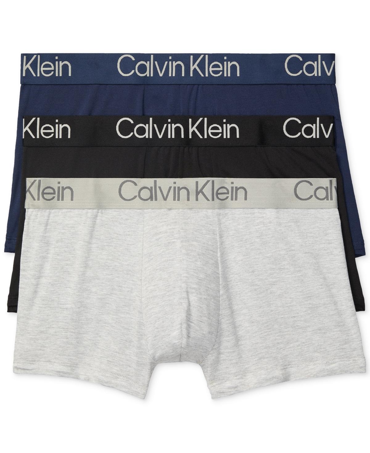 Calvin Klein Ultra-Soft Modern 3-Pack Stretch Modal Trunks Product Image