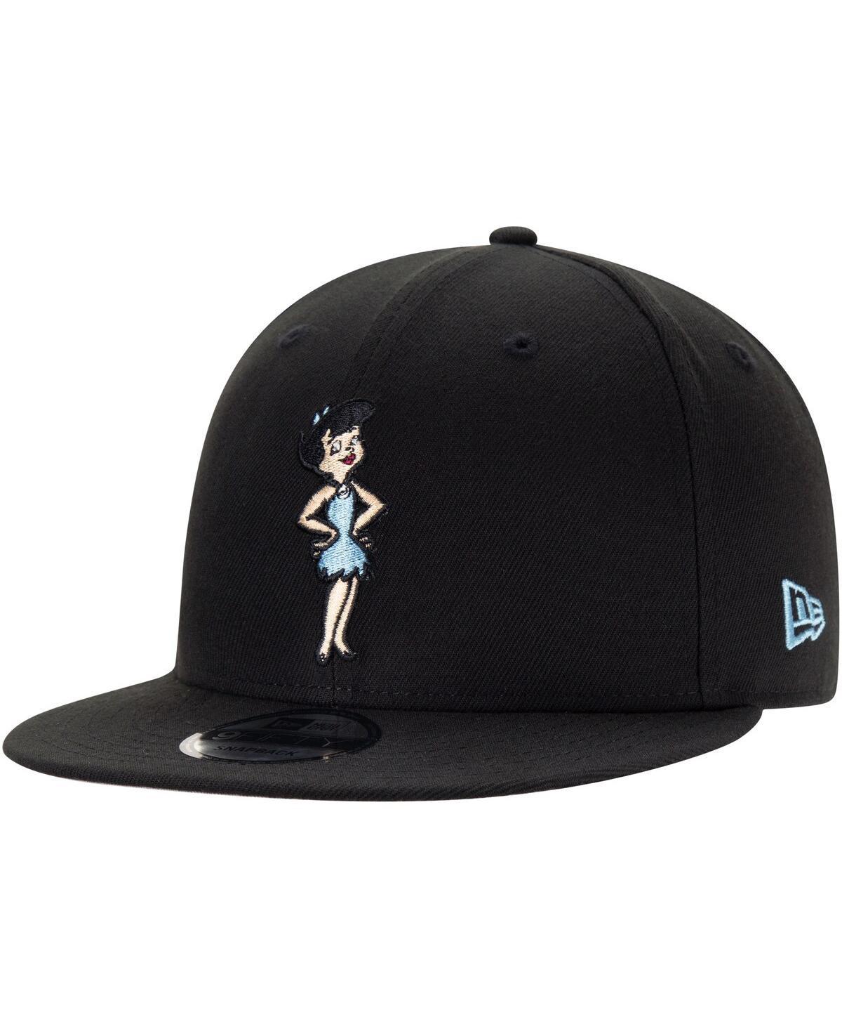 Mens New Era Black The Flintstones Betty 9FIFTY Snapback Adjustable Hat Product Image