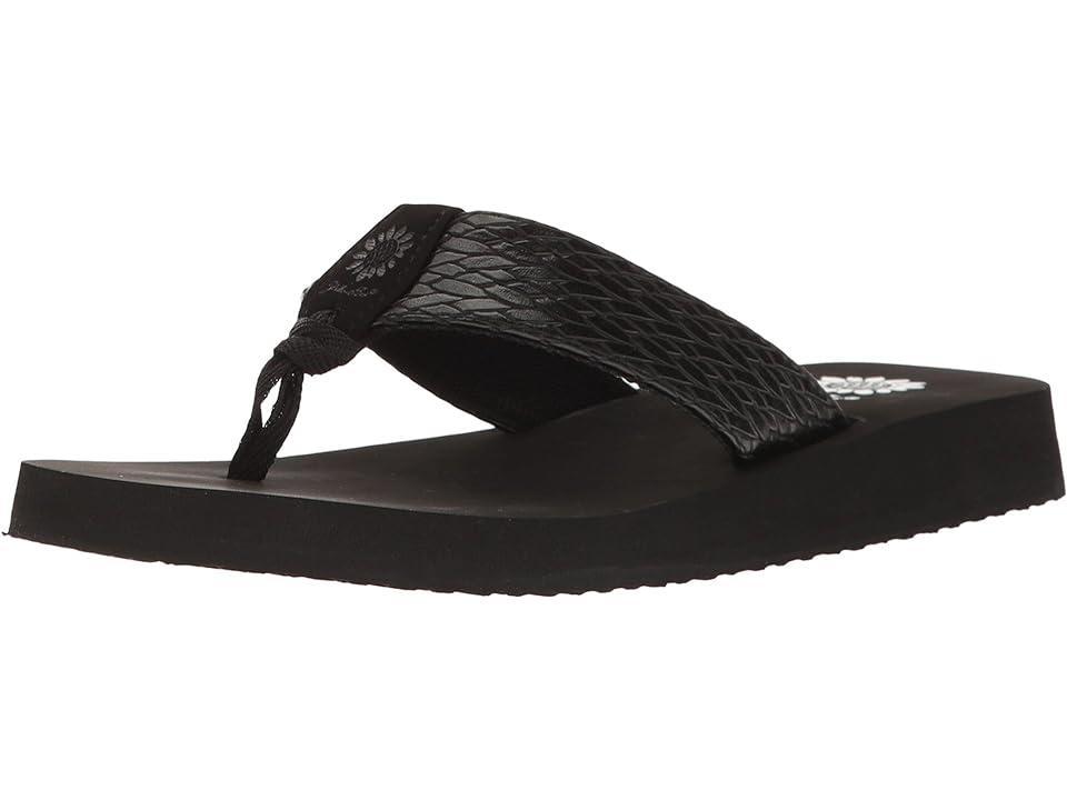 Yellow Box Flax (Black) Women's Sandals Product Image