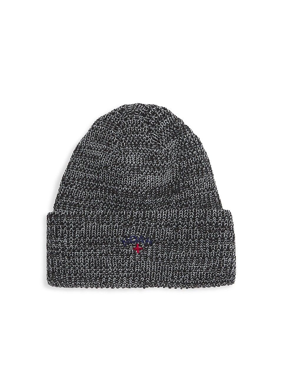 Mens Marled Logo Beanie Product Image