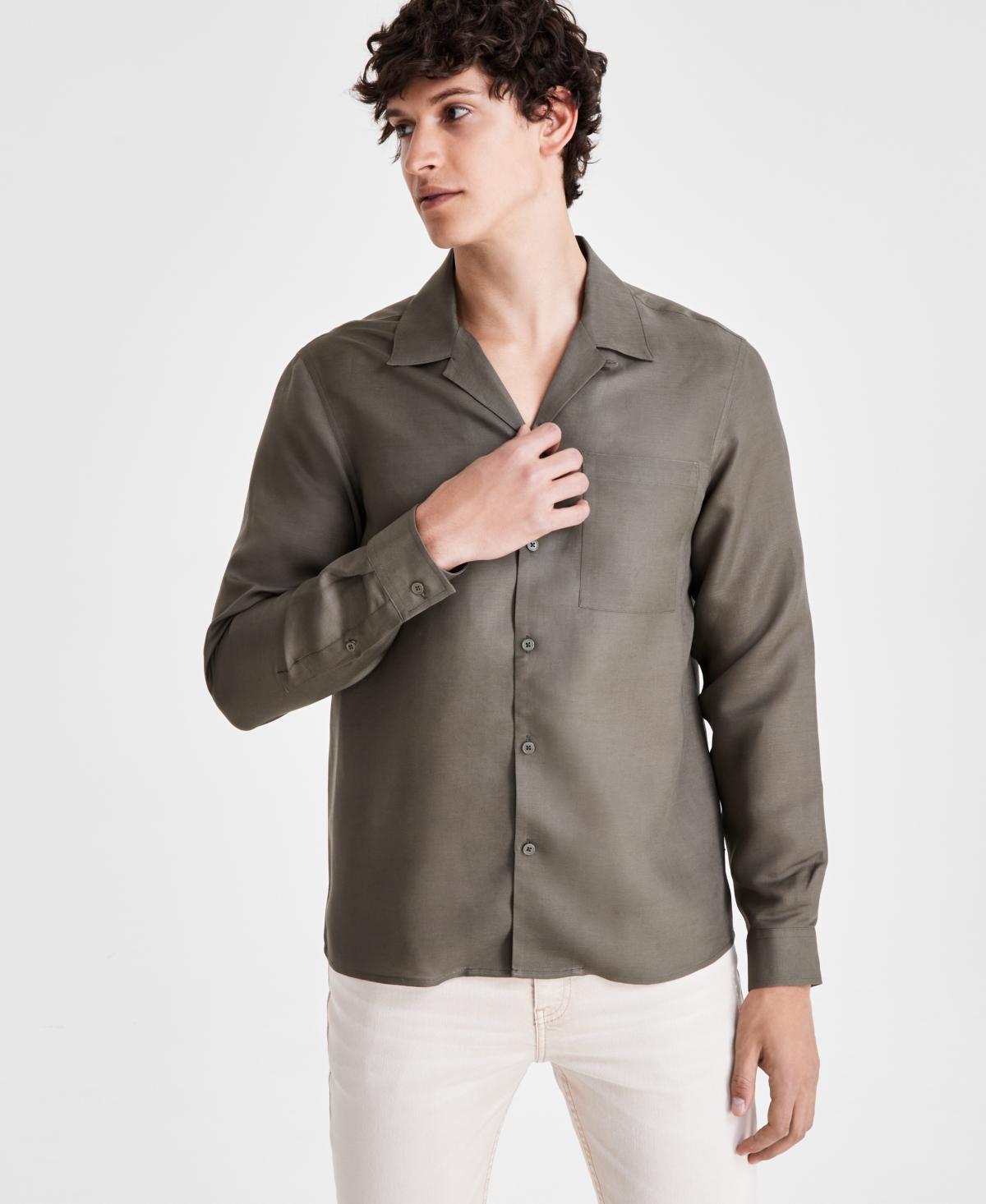 I.n.c. International Concepts Mens Kylo Regular-Fit Camp Shirt, Created for Macys Product Image