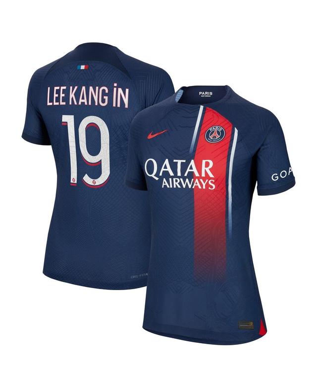 Womens Nike Achraf Hakimi Paris Saint-Germain 2023/24 Home Authentic Player Jersey Blue Product Image