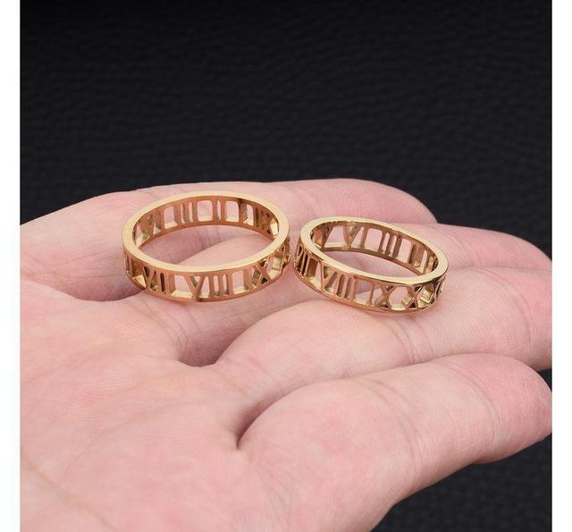 Roman Numeral Ring Product Image