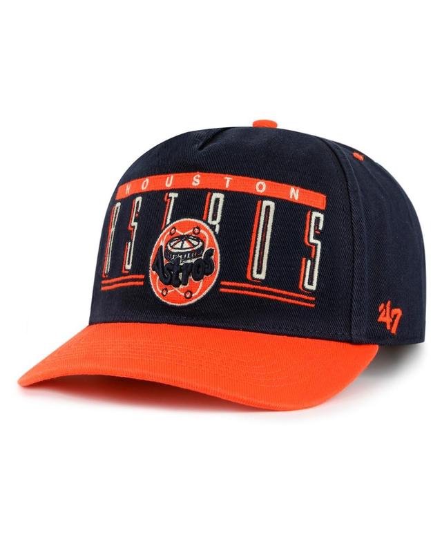 Mens 47 Houston Astros Double Headed Baseline Hitch Adjustable Hat, Blue Product Image