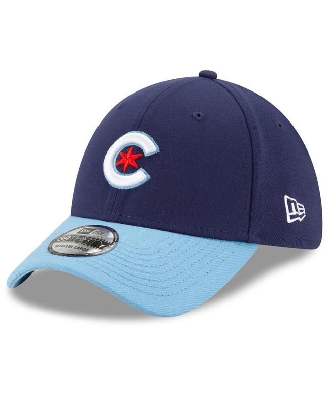 Mens New Era Navy Chicago Cubs 2021 City Connect 39THIRTY Flex Hat - Navy Product Image