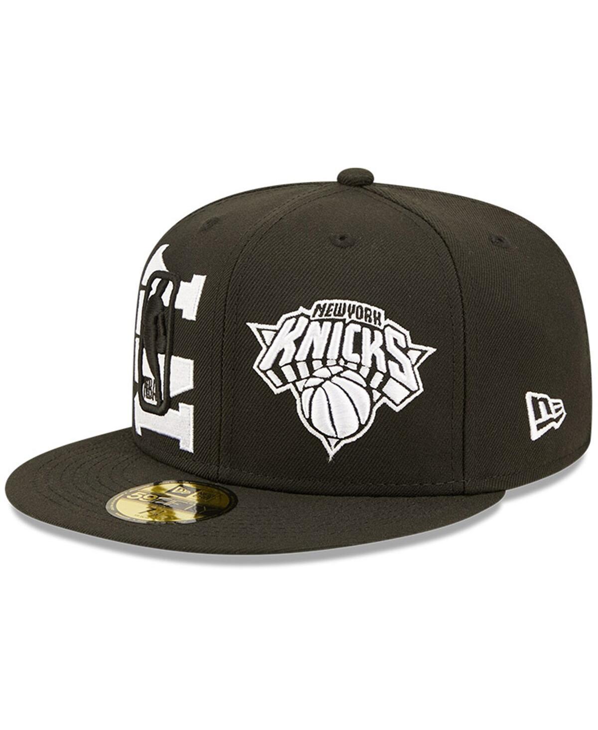 Mens New Era /White New York Knicks 2022 NBA Draft 59FIFTY Fitted Hat Product Image