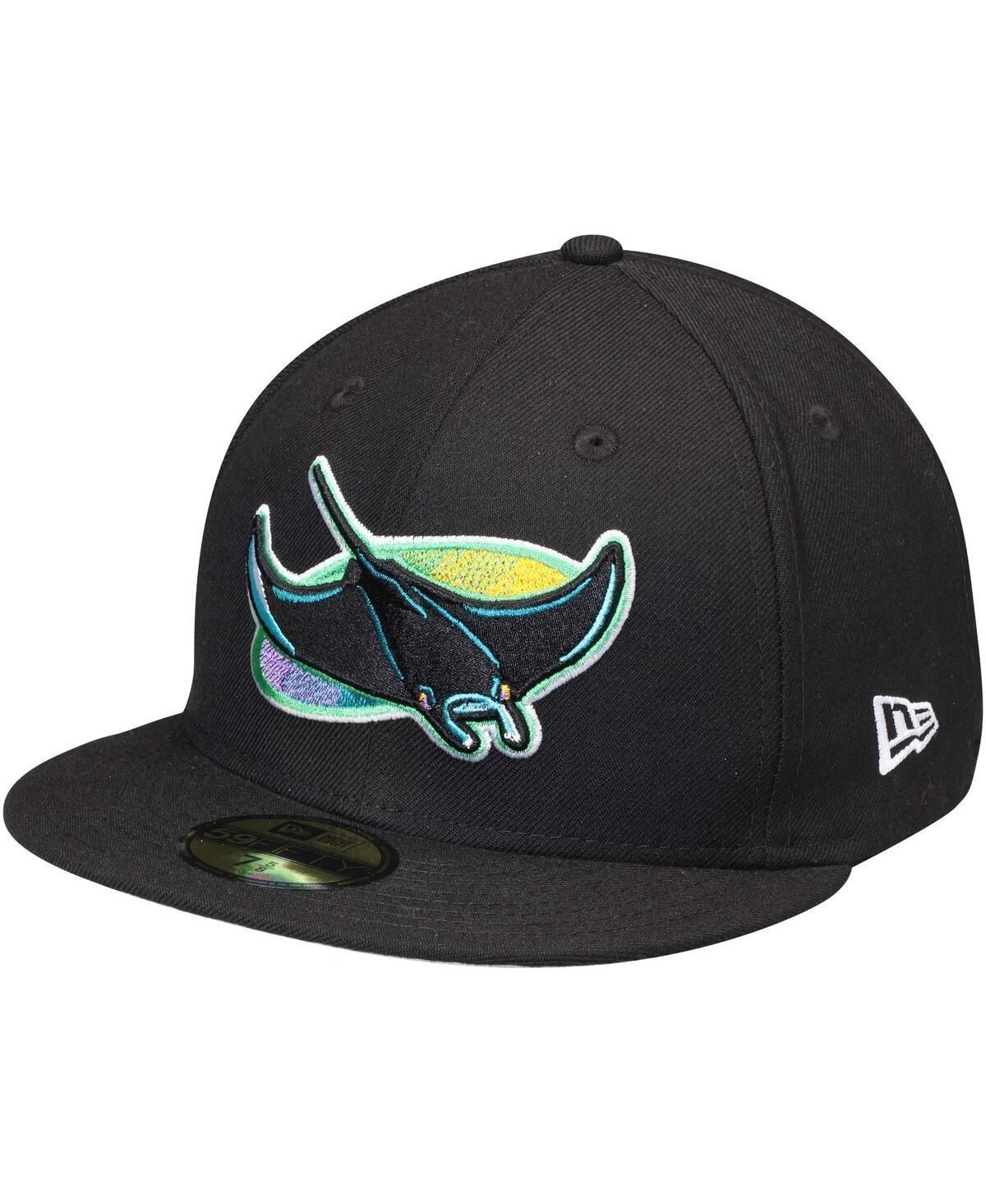 Mens New Era Tampa Bay Rays Cooperstown Collection Wool 59FIFTY Fitted Hat Product Image