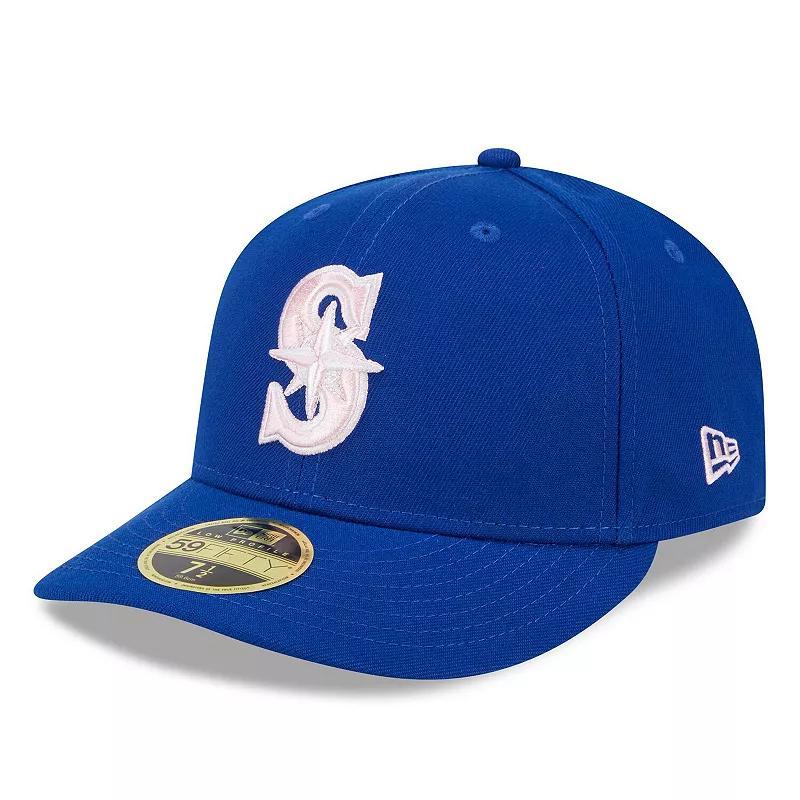 Mens New Era Royal Seattle Mariners 2024 Mothers Day Low Profile 59FIFTY Fitted Hat Product Image