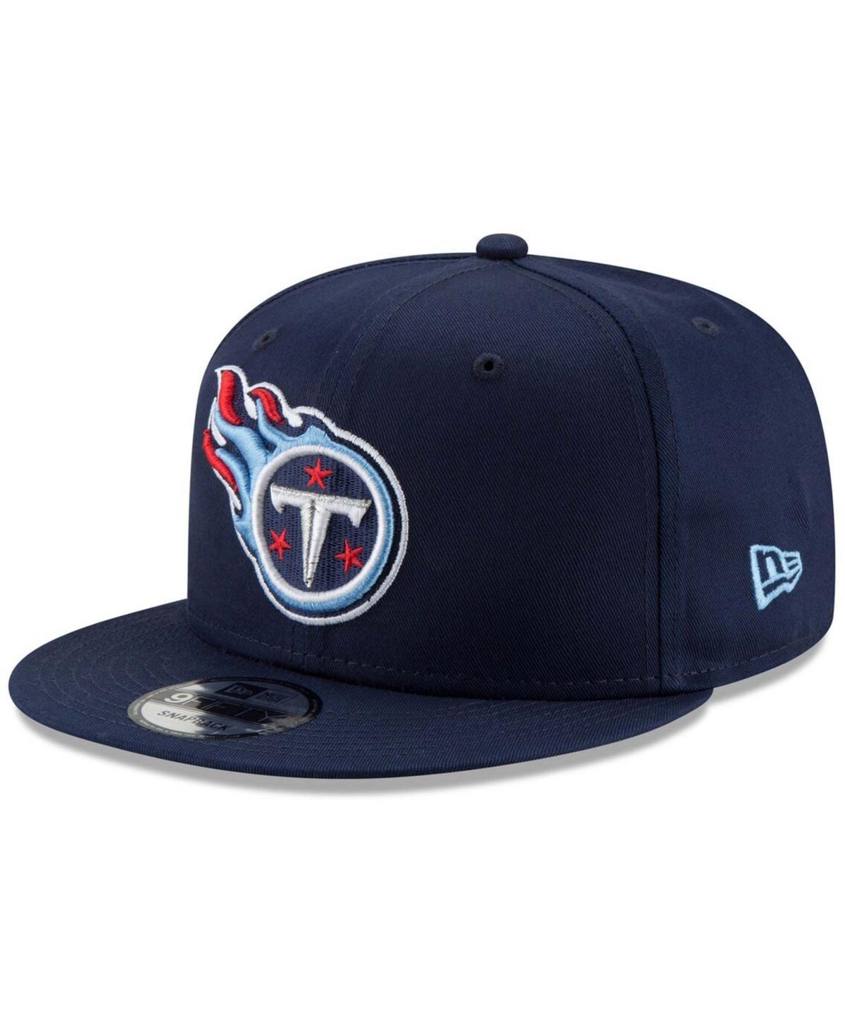 Mens Navy Tennessee Titans Basic 9FIFTY Adjustable Snapback Hat Product Image