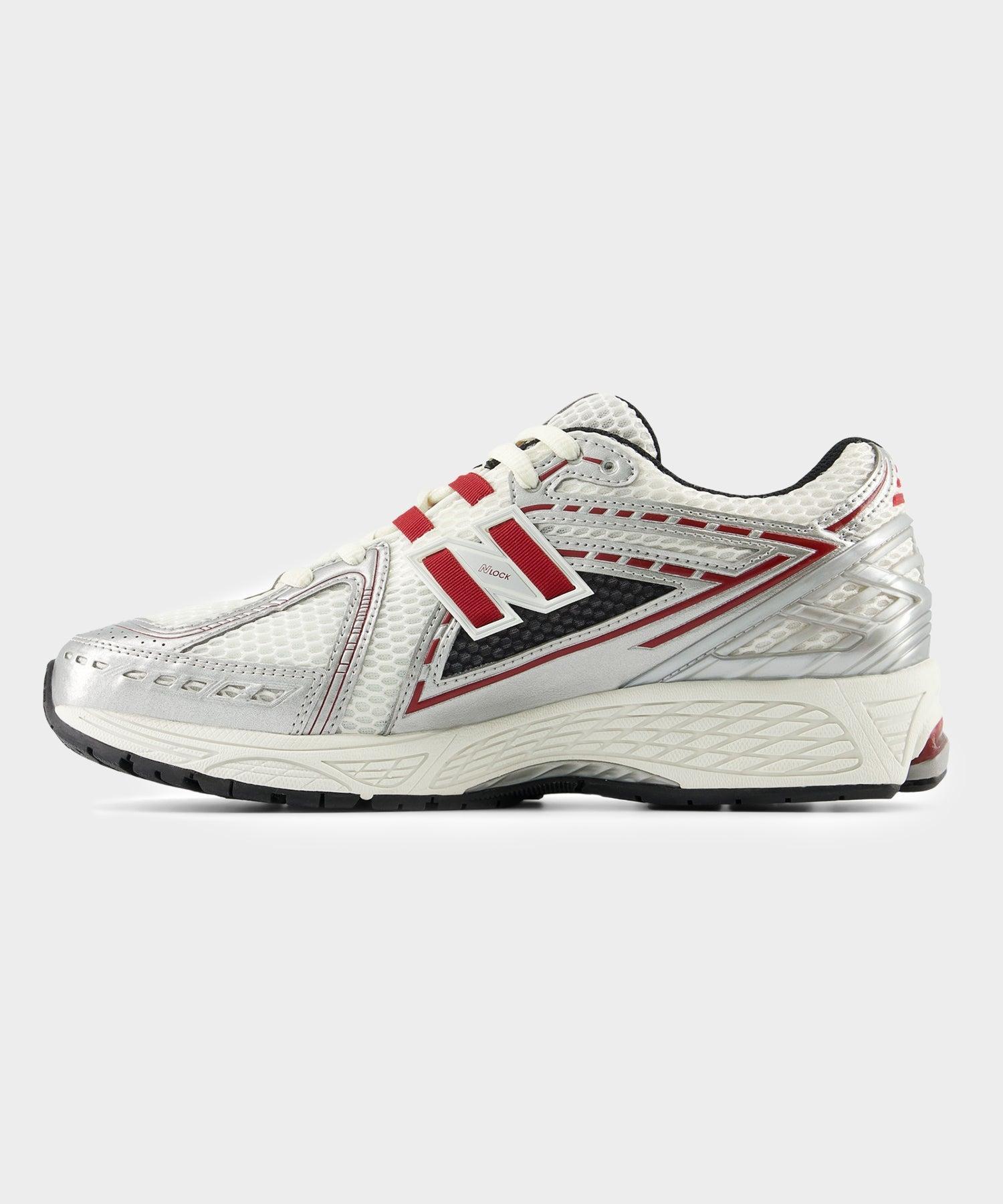 New Balance 1906R in Silver Metallic / Crimson Product Image