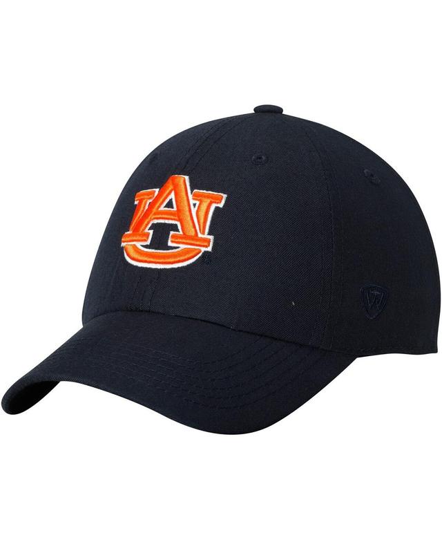 Mens Navy Auburn Tigers Primary Logo Staple Adjustable Hat Product Image