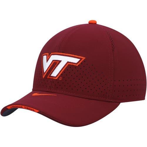 Mens Nike Maroon Virginia Tech Hokies 2021 Sideline Classic99 Performance Flex Hat Product Image